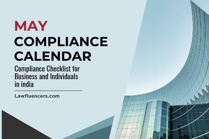 Compliance Calendar May 2025 for Businesses & Professionals
