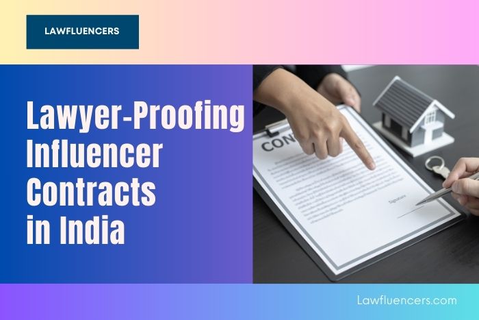 Lawyer-Proofing Influencer Contracts in India | 2025 Guide