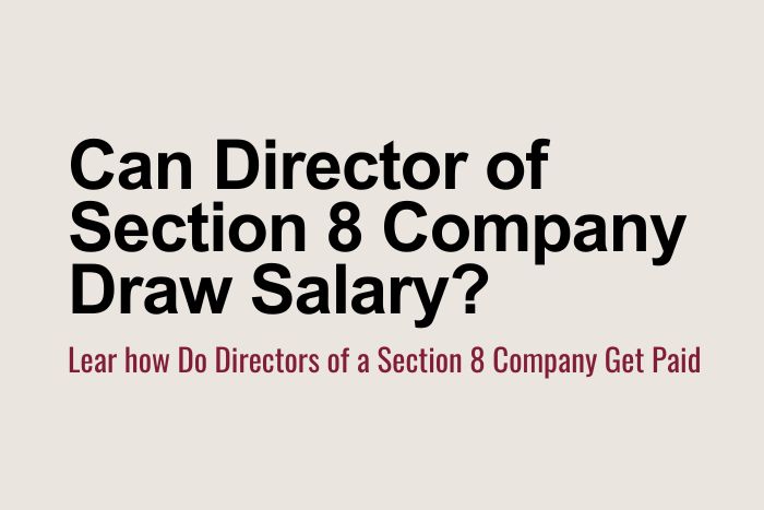 Can Director of Section 8 Company Draw Salary?